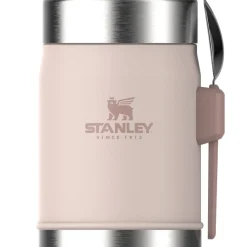 Stanley Adventure Vacuum Food Jar 400 ml + Spork Rose Quartz