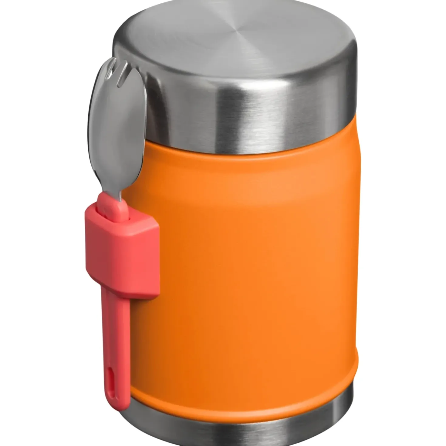 Stanley Adventure Vacuum Food Jar 400 ml + Spork Coral