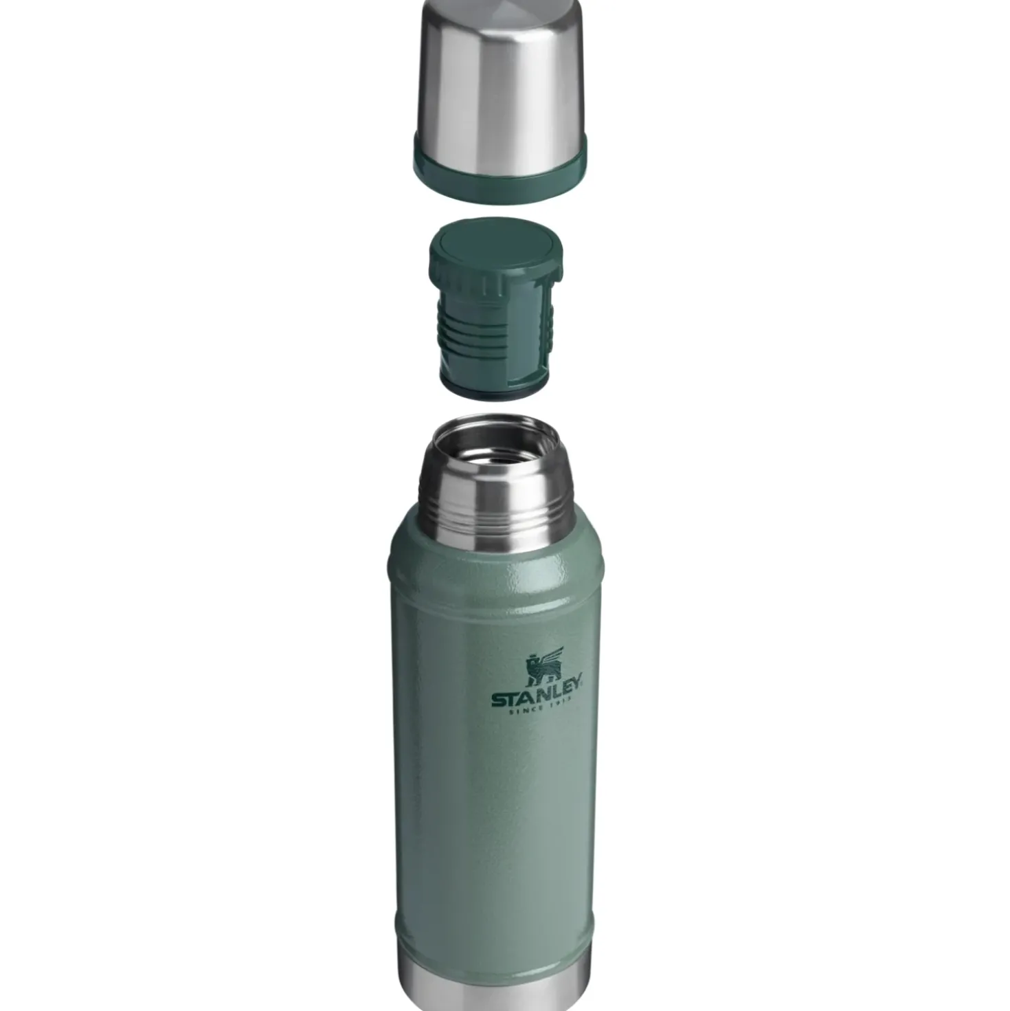 Stanley Legendary Classic Thermosfles Hammertone Groen 940 ml