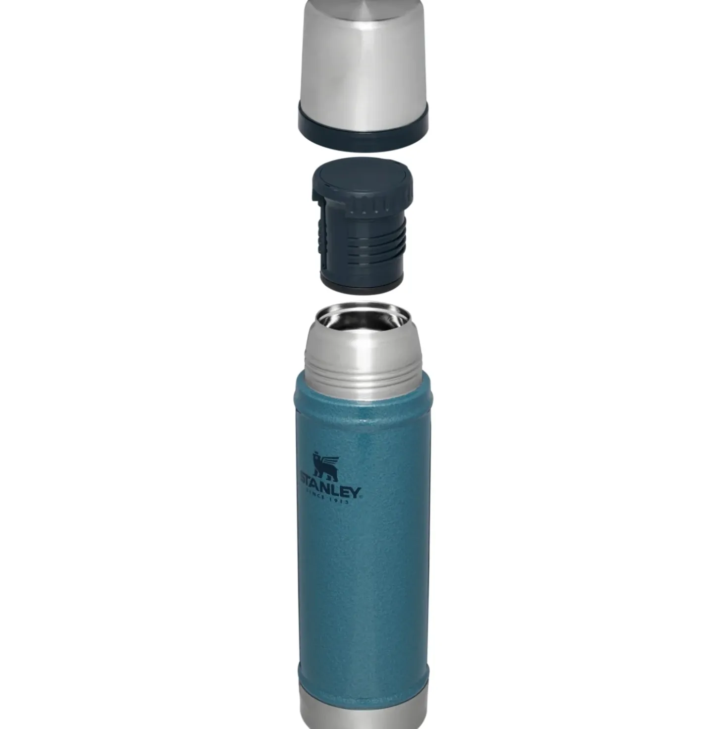 Stanley The Legendary Classic Fles Hammertone Lake 590 ml