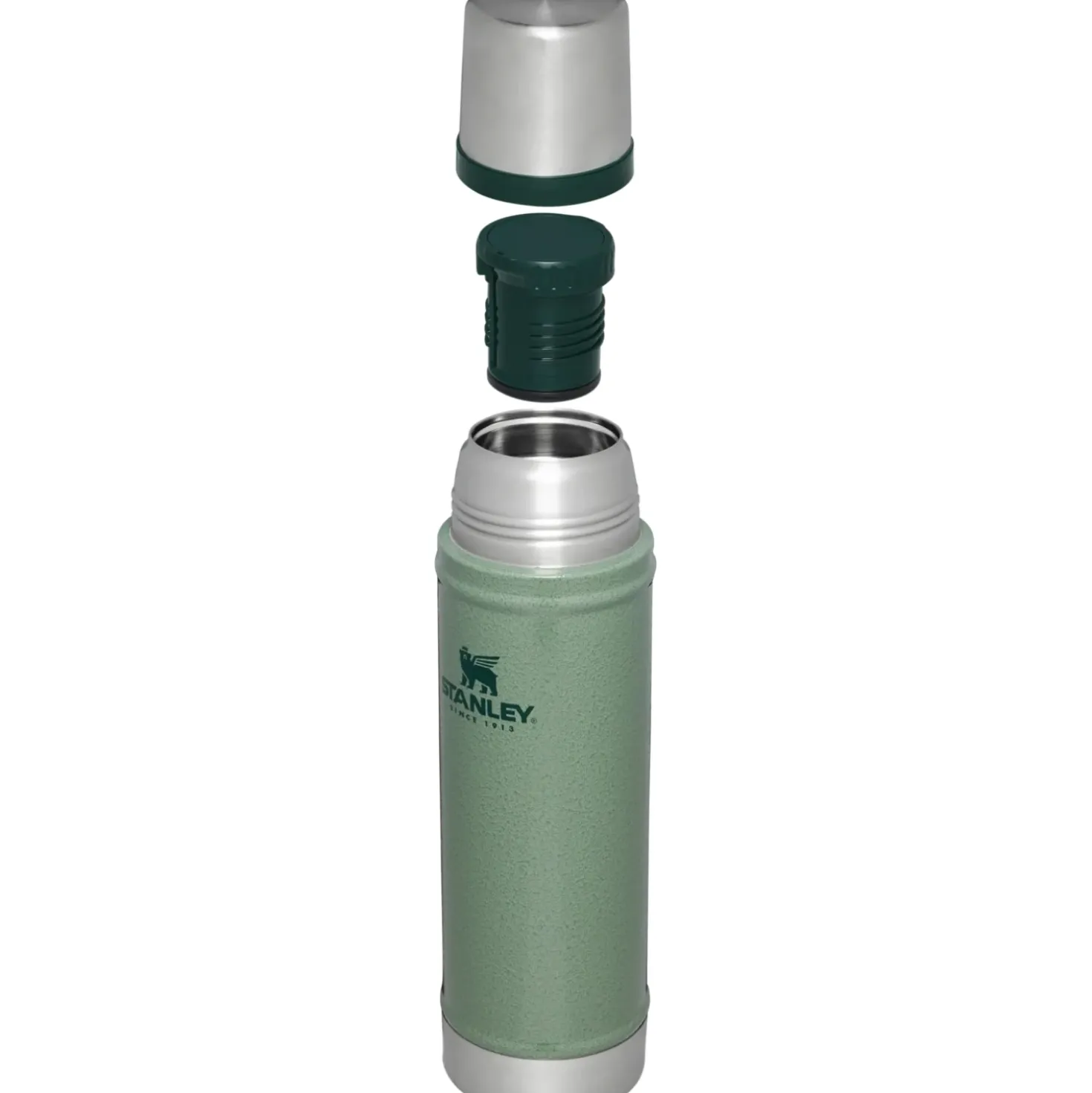 Stanley The Legendary Classic Fles Hammertone Groen 590 ml