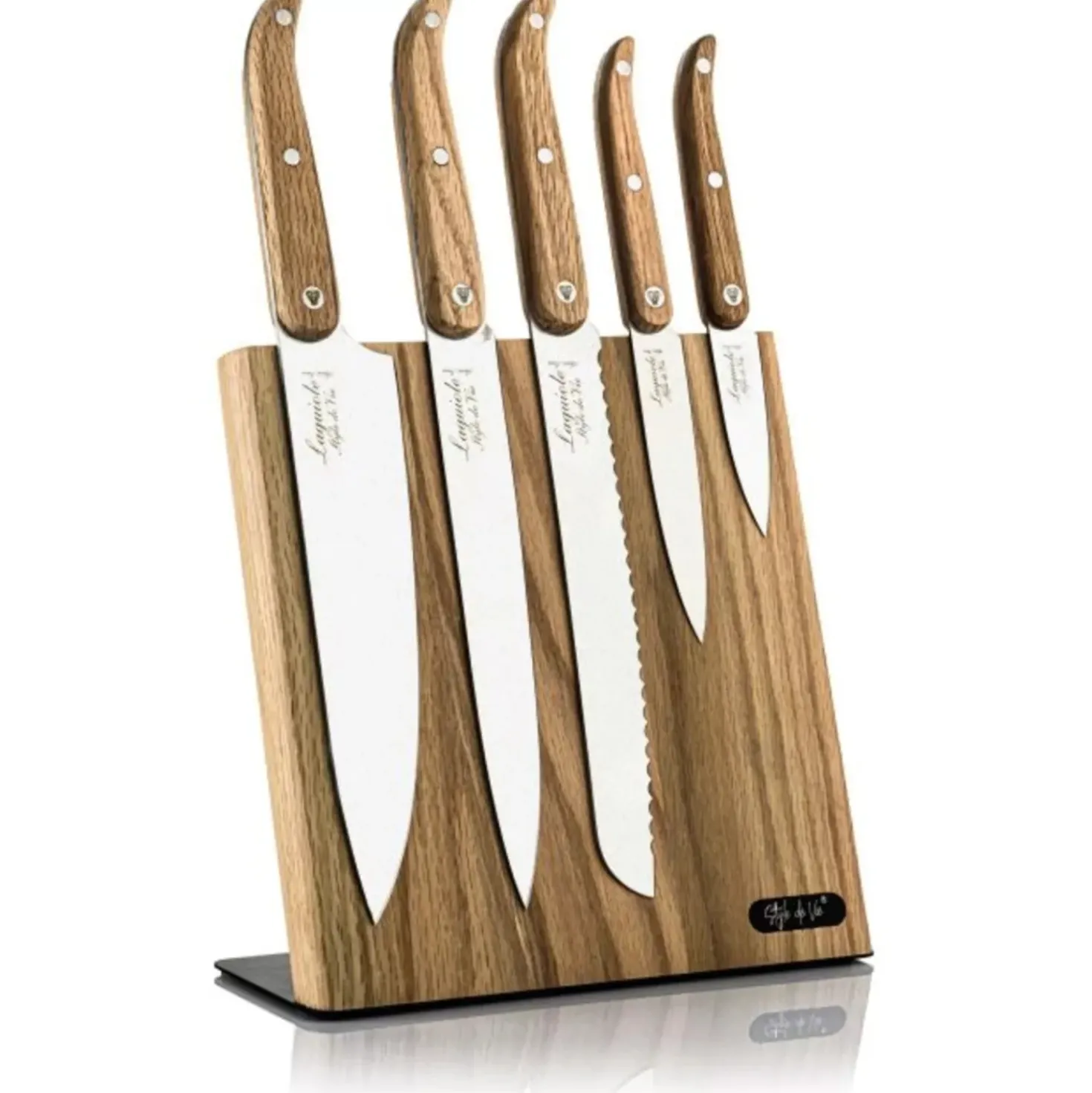 Style de Vie Magnetisch Messenstandaard Eikenhout