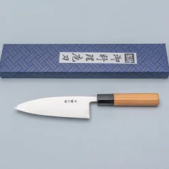 Suisin Ginsanko Deba 15 cm + Saya