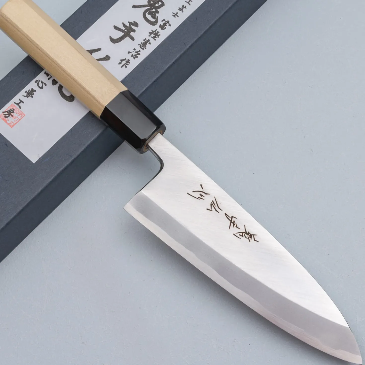 Suisin KisyuBussin Shirogami #2 Deba 16.5 cm + Saya