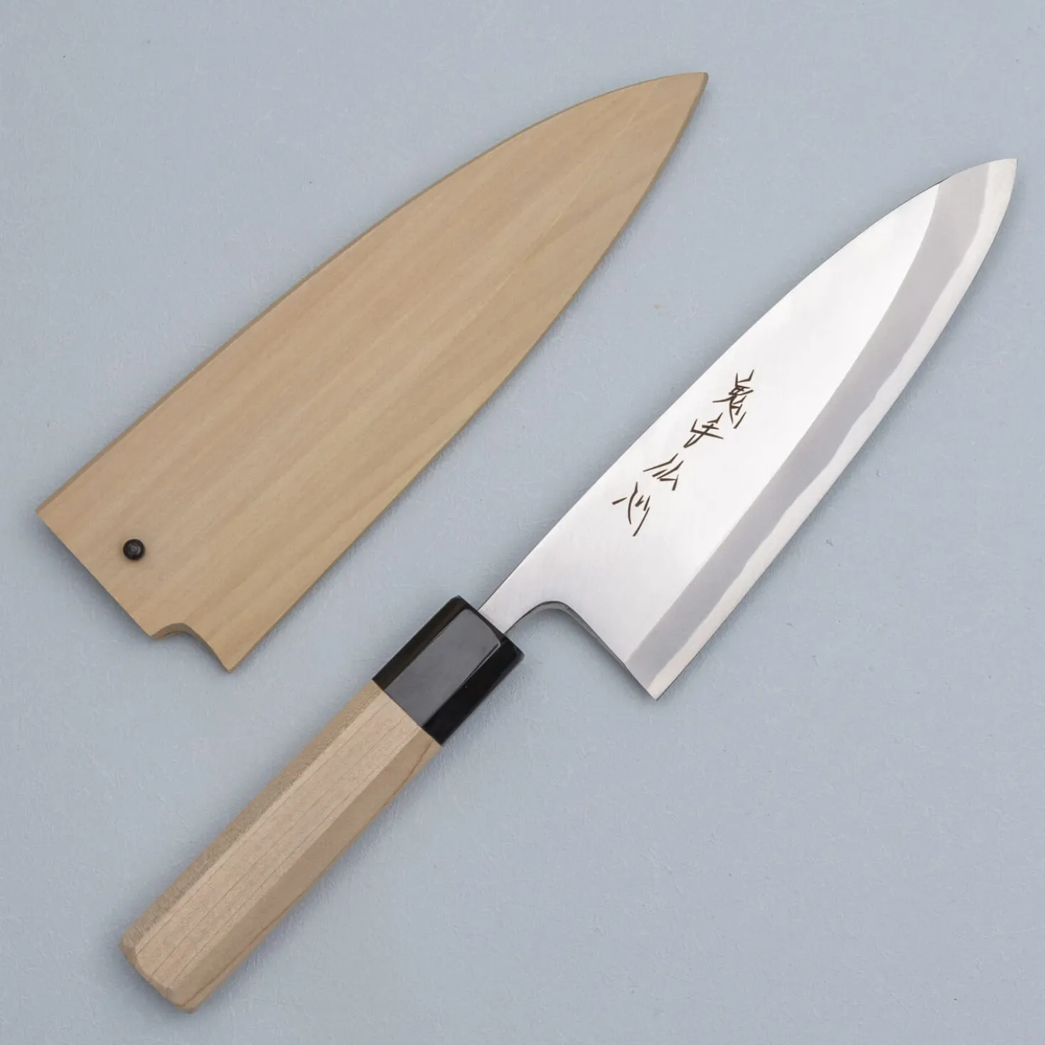 Suisin KisyuBussin Shirogami #2 Deba 16.5 cm + Saya