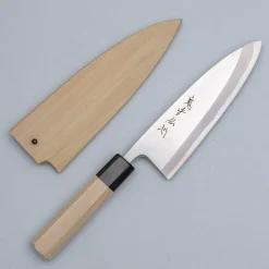 Suisin KisyuBussin Shirogami #2 Deba 18 cm + Saya