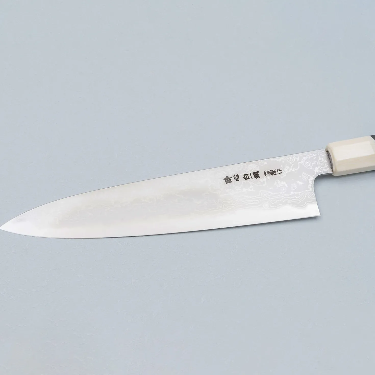 Suisin Shiro #1 Damast Tanryu Gyuto 24 cm