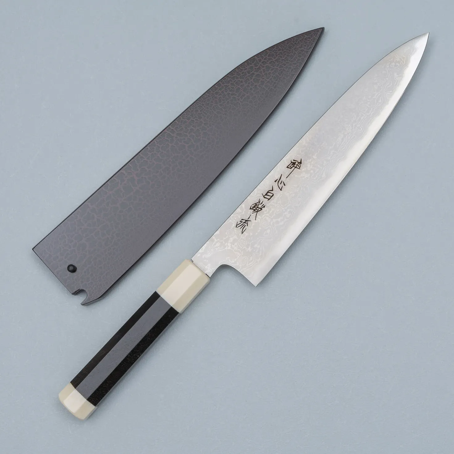 Suisin Shiro #1 Damast Tanryu Gyuto 24 cm
