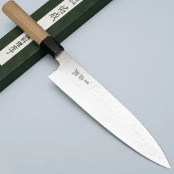 Sukenari Ginsan Damast Gyuto Magnolia 24 cm
