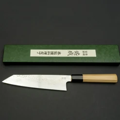 Sukenari Ginsan Damast Kiritsuke Magnolia 21 cm