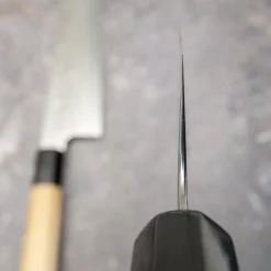 Sukenari Ginsan Damast Kiritsuke Magnolia 21 cm