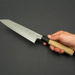 Sukenari Ginsan Damast Kiritsuke Magnolia 21 cm