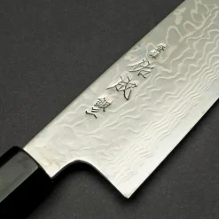 Sukenari Ginsan Damast Kiritsuke Magnolia 21 cm