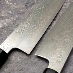 Sukenari Ginsan Damast Kiritsuke Magnolia 21 cm