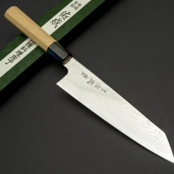 Sukenari Ginsan Damast Kiritsuke Magnolia 21 cm