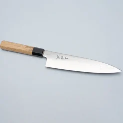 Sukenari SG-2 Damast Oak Gyuto 21 cm