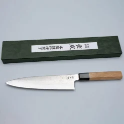 Sukenari SG-2 Damast Oak Gyuto 21 cm
