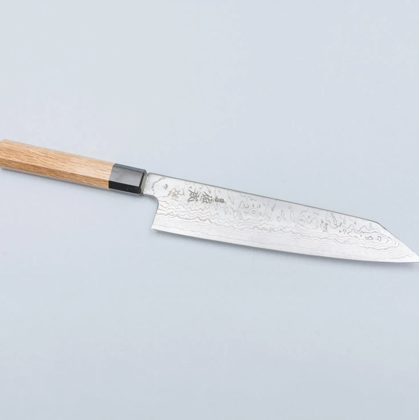 Sukenari SG-2 Damast Oak Kiritsuke 24 cm