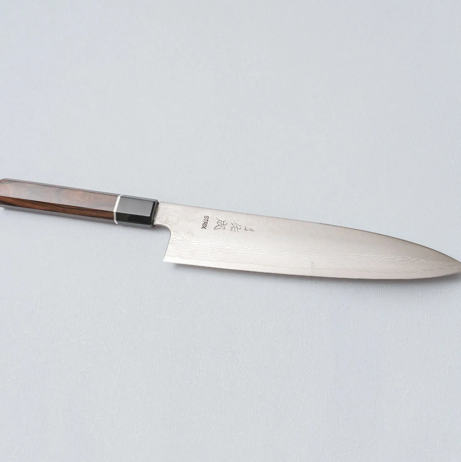 Sukenari STRIX Damast Ebony Gyuto 24 cm