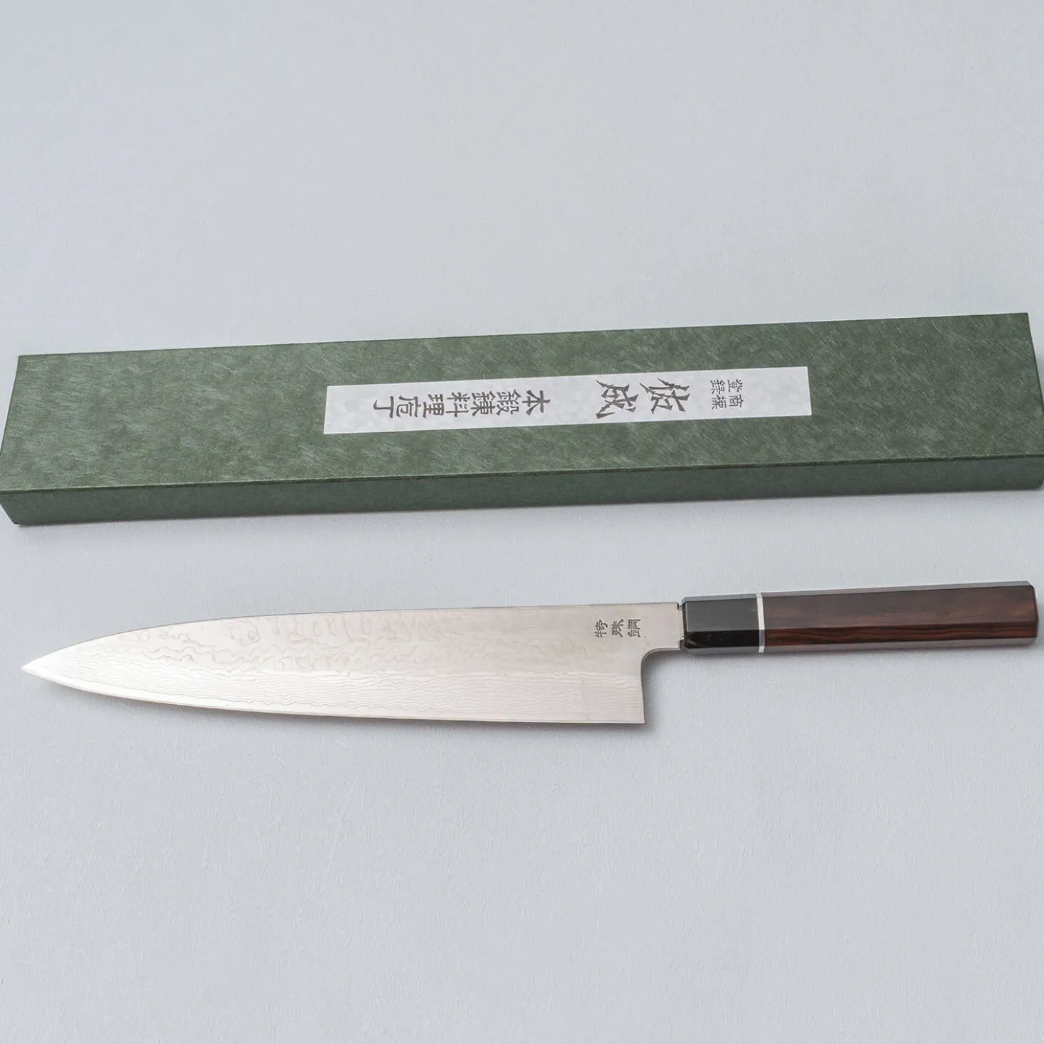 Sukenari STRIX Damast Ebony Gyuto 27 cm