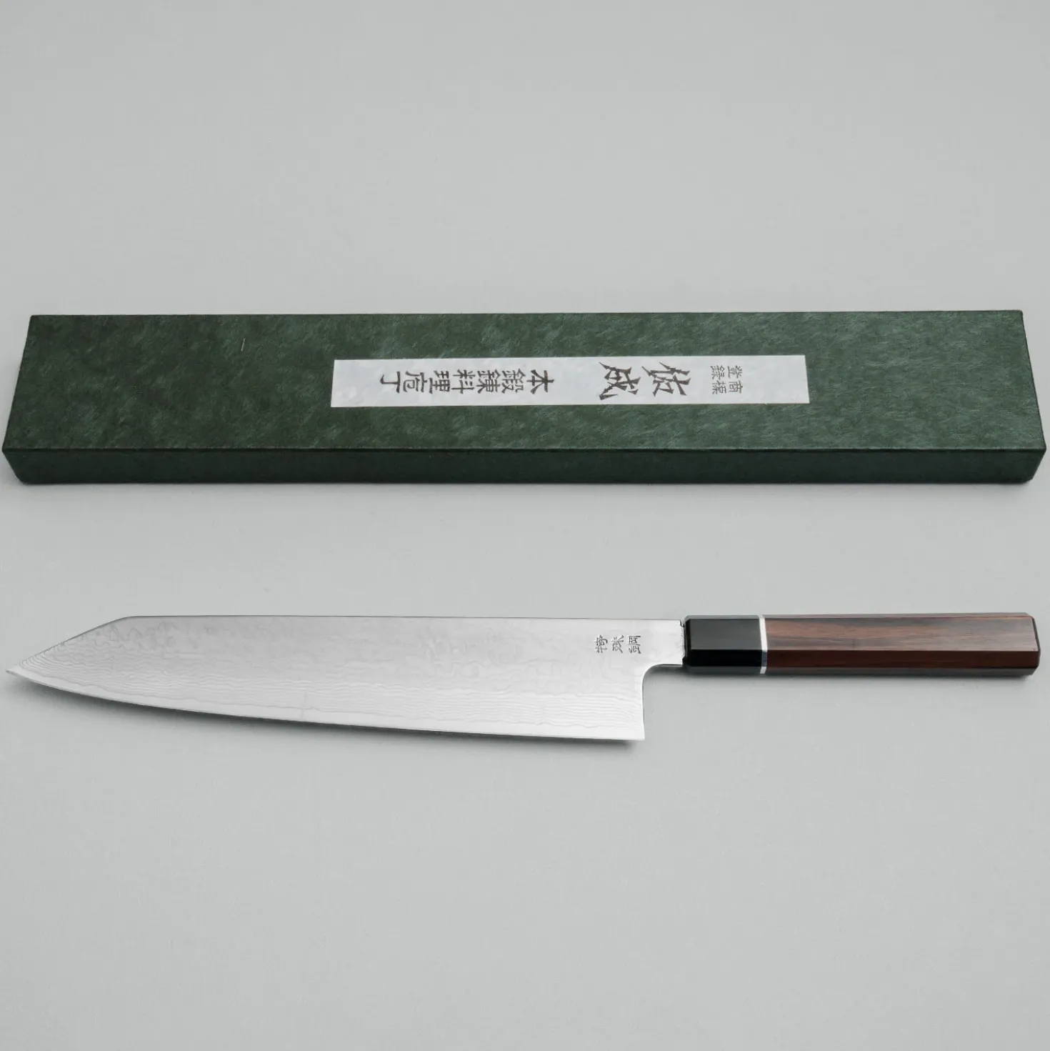 Sukenari STRIX Damast Ebony Kiritsuke Gyuto 27 cm