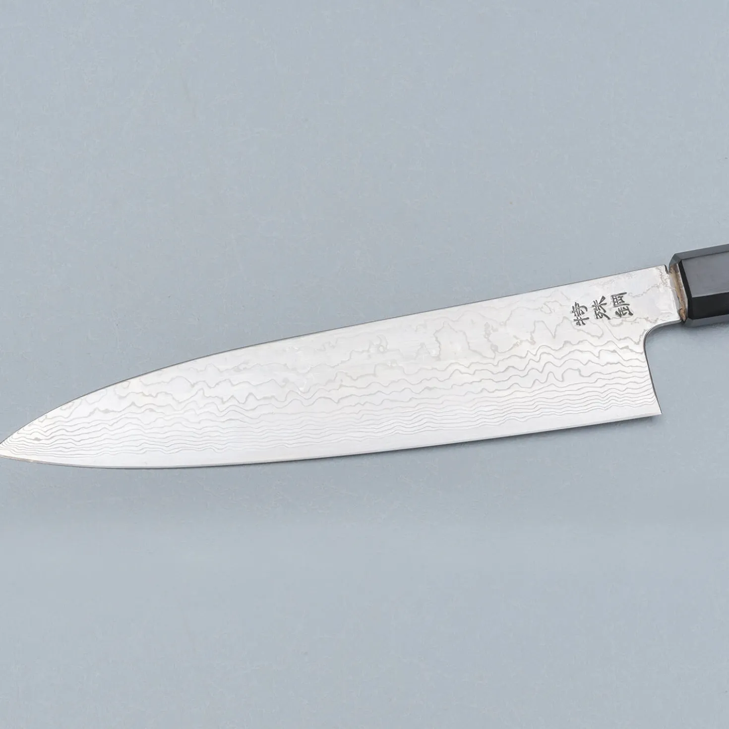 Sukenari STRIX Damast Gyuto Oak 21 cm