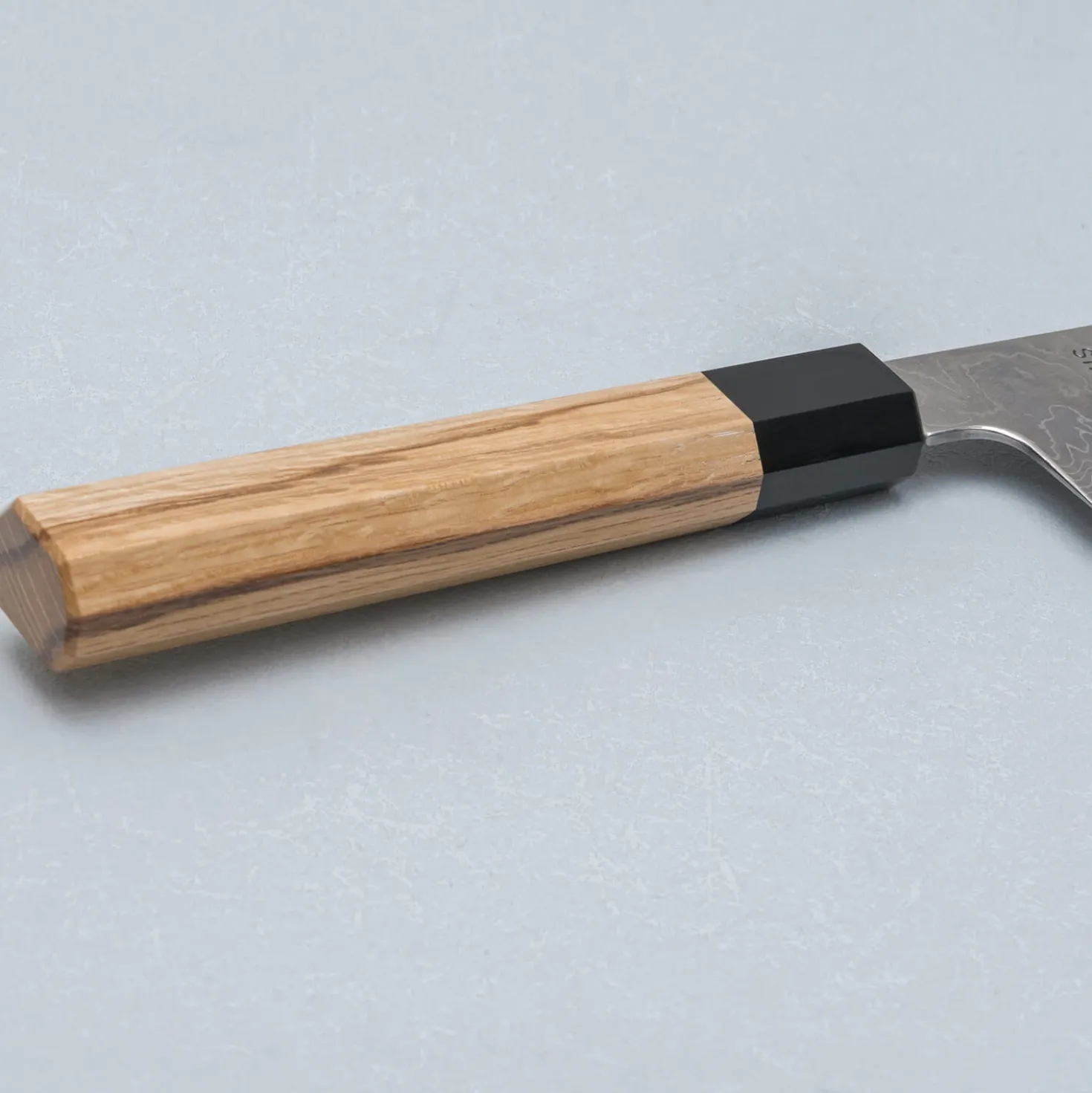 Sukenari STRIX Damast Gyuto Oak 21 cm