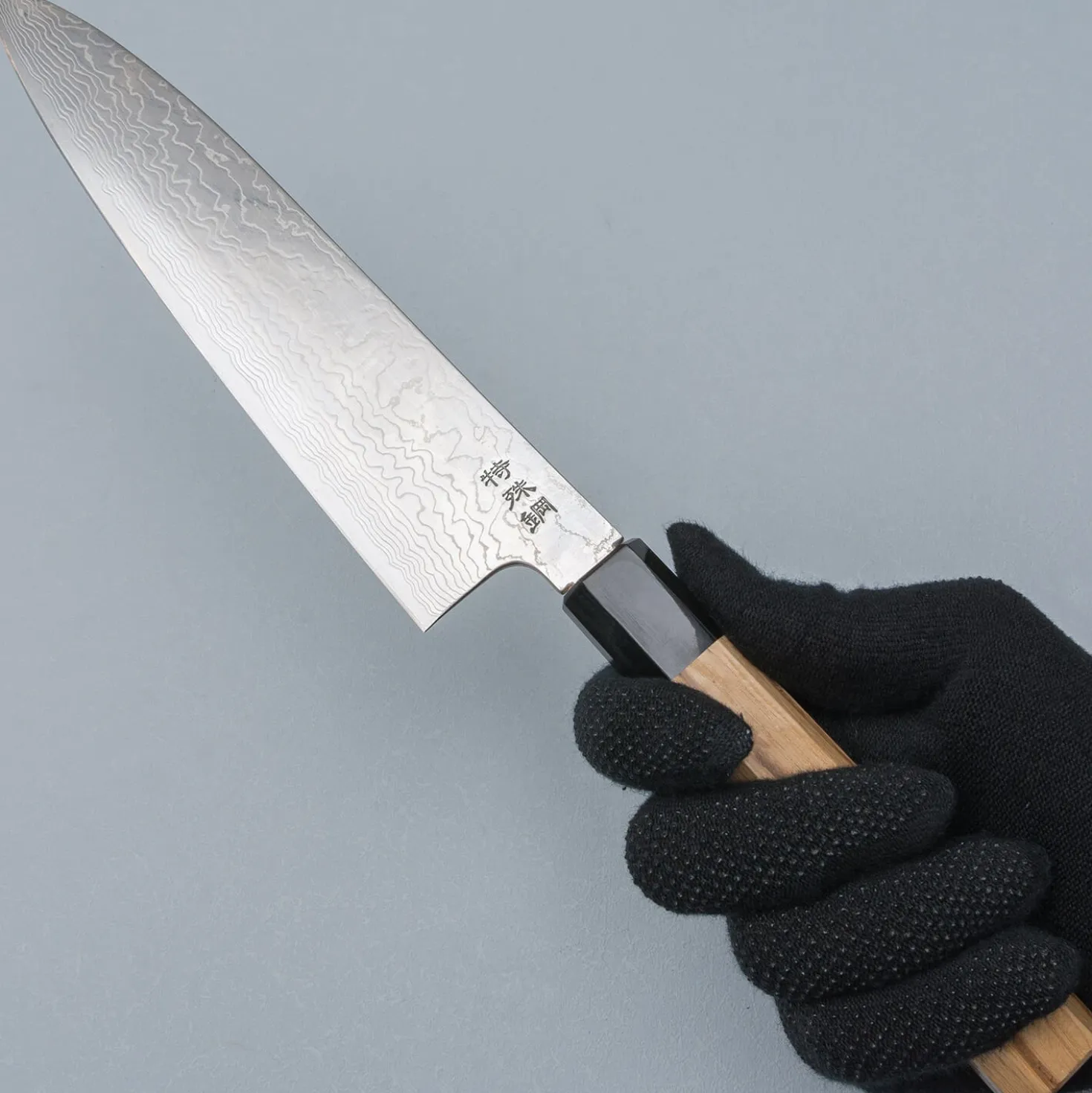Sukenari STRIX Damast Gyuto Oak 21 cm