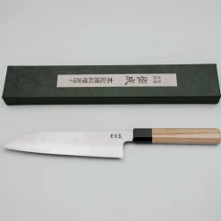 Sukenari STRIX Oak Kiritsuke Gyuto 21 cm