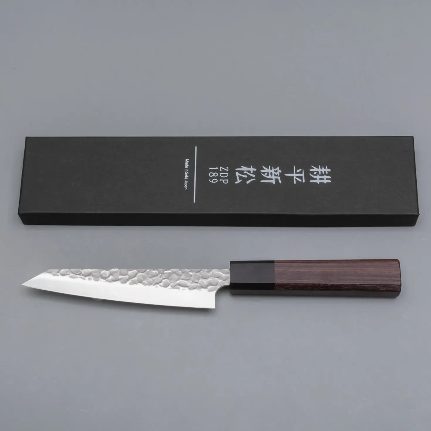Suncraft Kouhei-Shinmatsu ZDP189 Silver Petty 13.5 cm