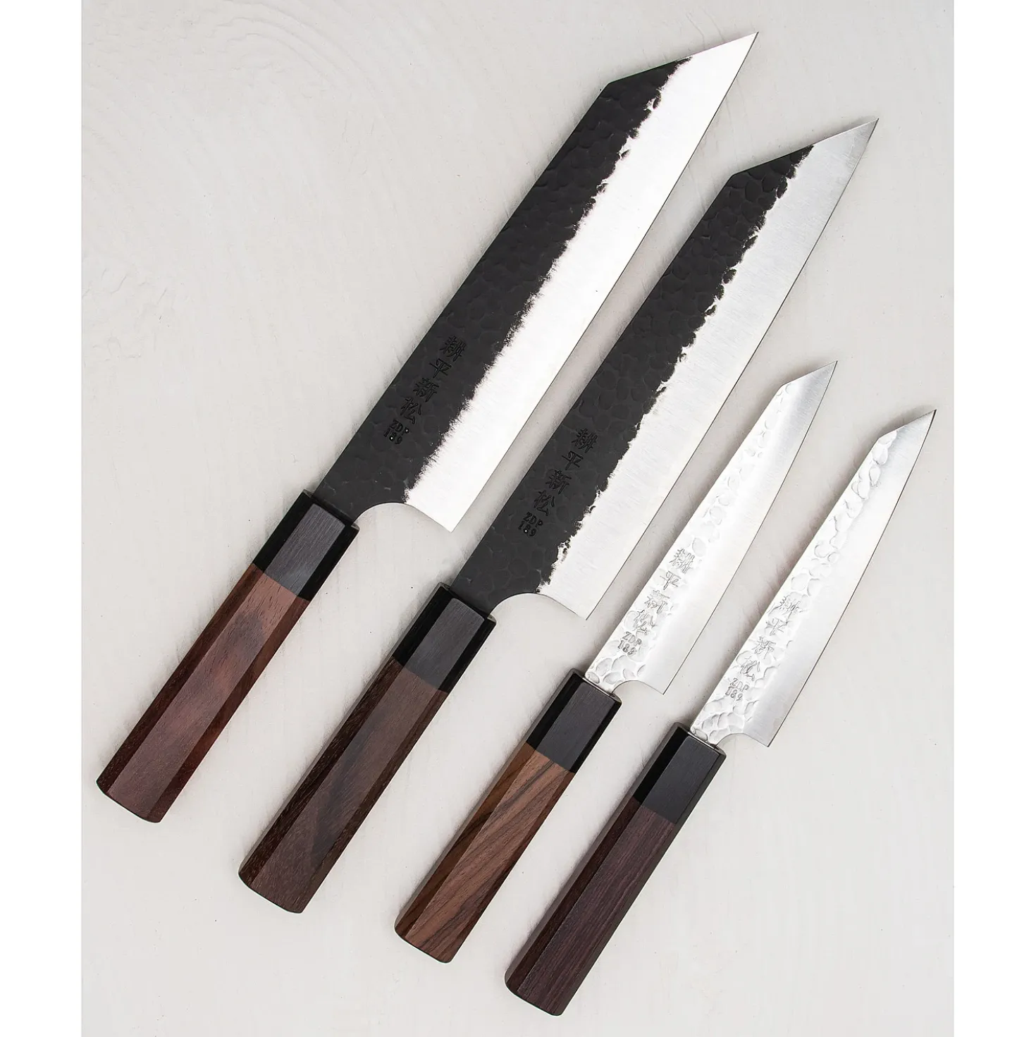 Suncraft Kouhei-Shinmatsu ZDP189 Silver Petty 13.5 cm