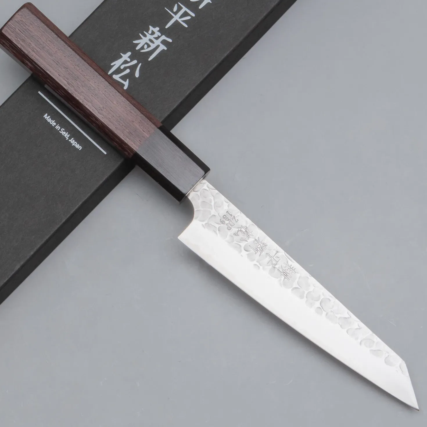 Suncraft Kouhei-Shinmatsu ZDP189 Silver Petty 13.5 cm