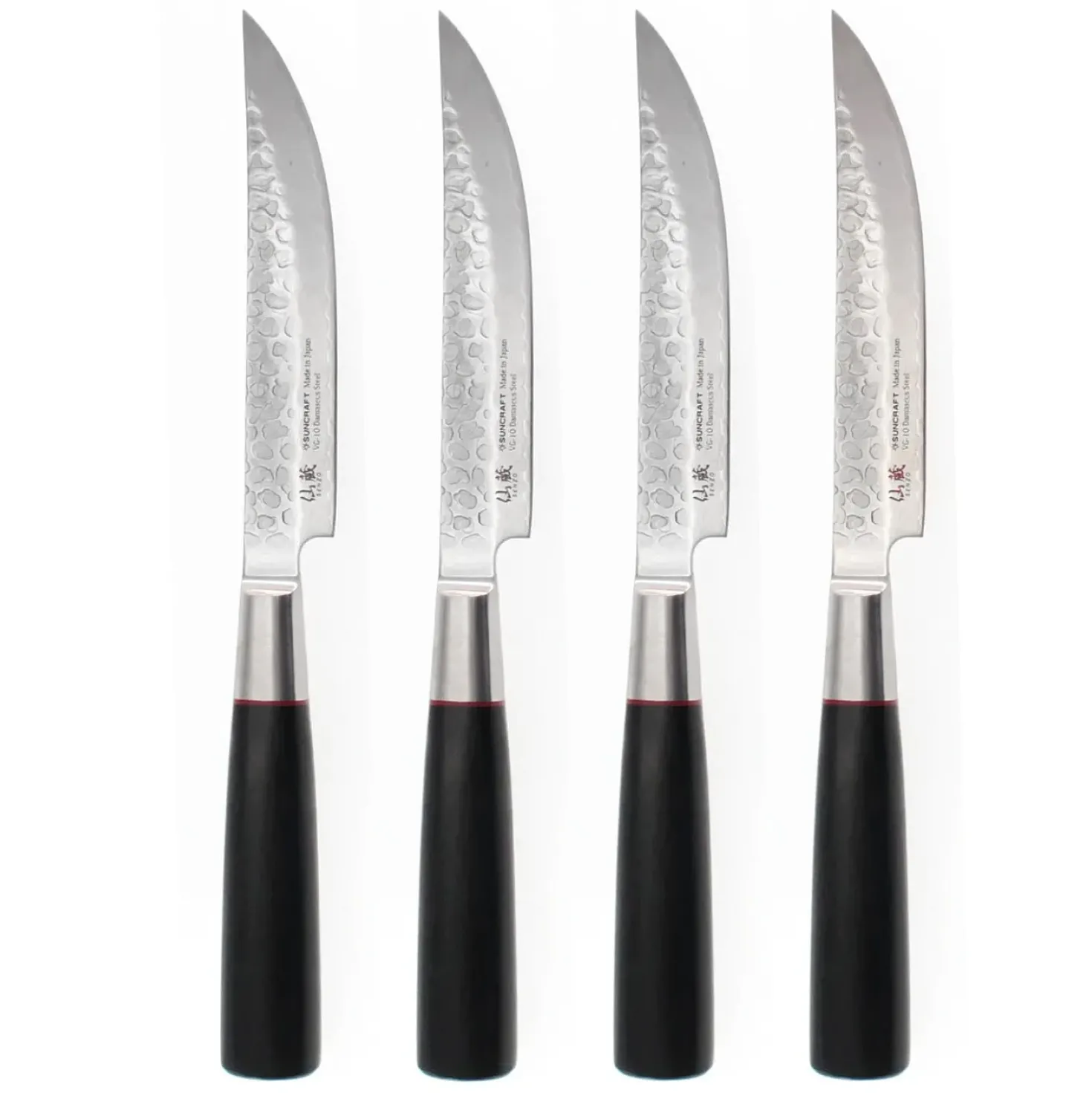 Suncraft Senzo Classic Steakmes 12 cm (set van 4)