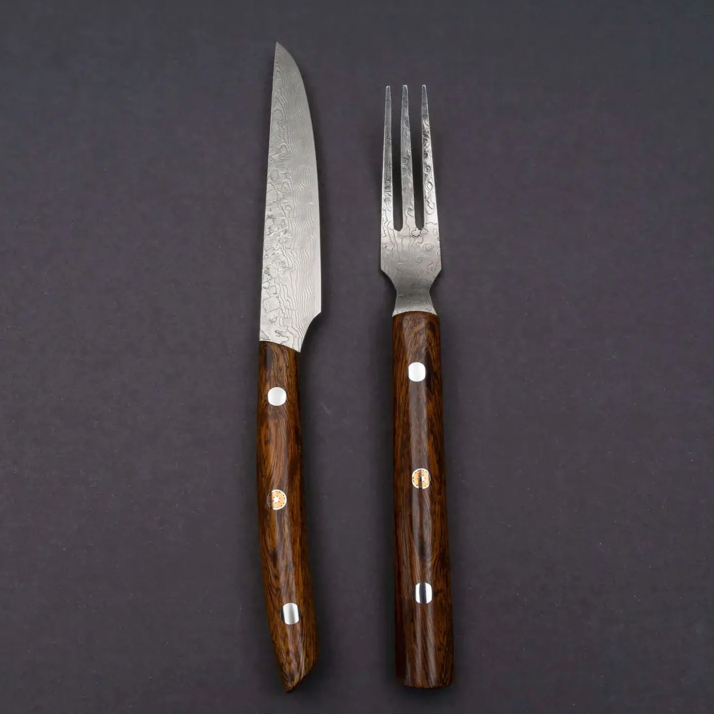Takeshi Saji Damast Steakset