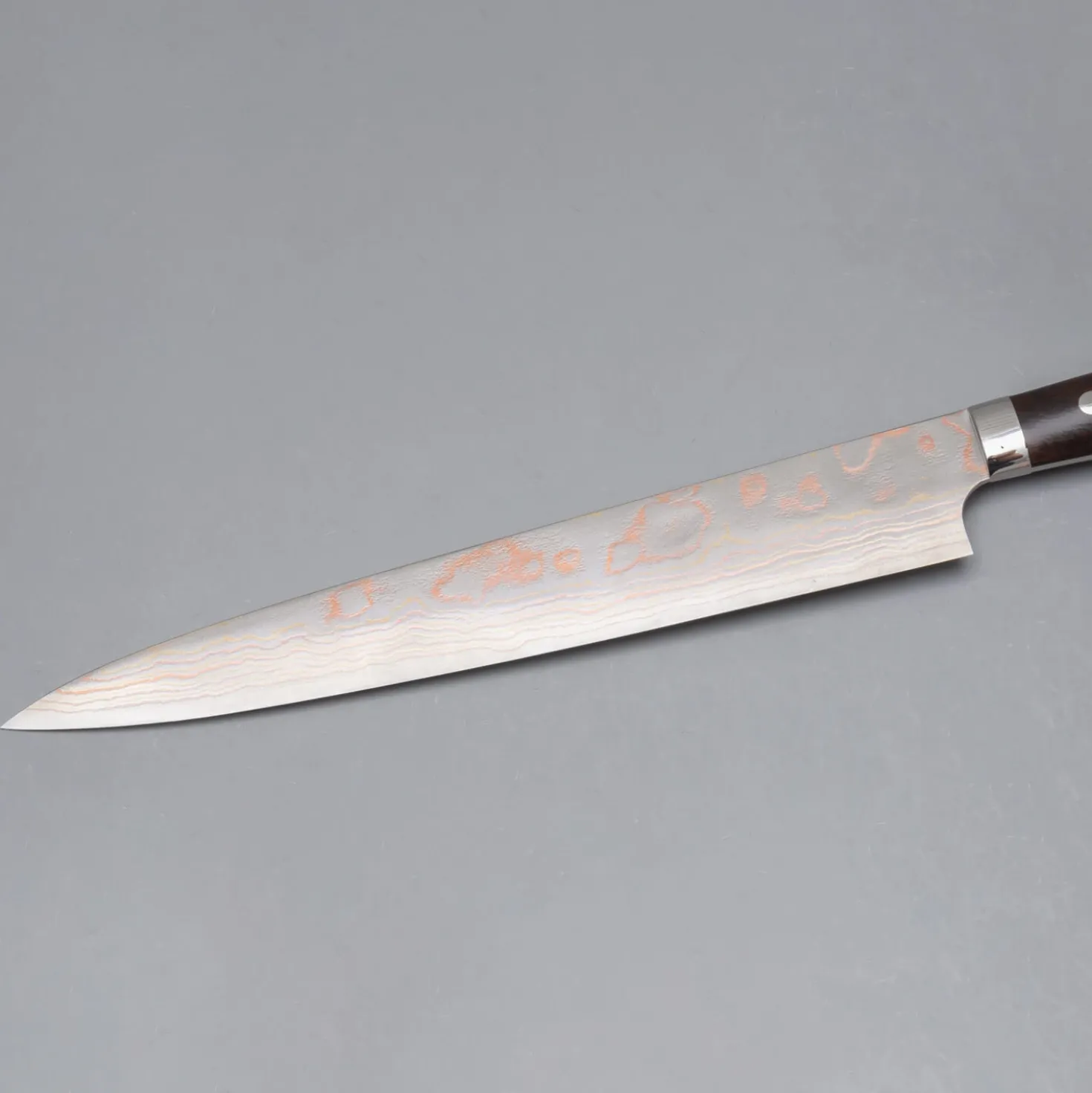 Takeshi Saji Rainbow Aogami Ironwood Sujihiki 27 cm
