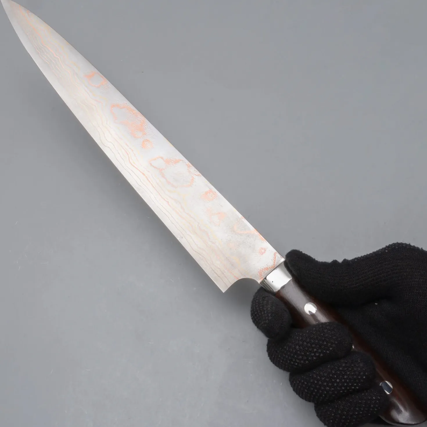 Takeshi Saji Rainbow Aogami Ironwood Sujihiki 27 cm