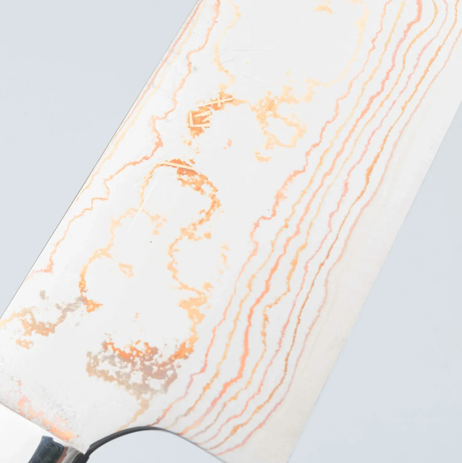 Takeshi Saji Rainbow Aogami Ironwood Santoku 18 cm