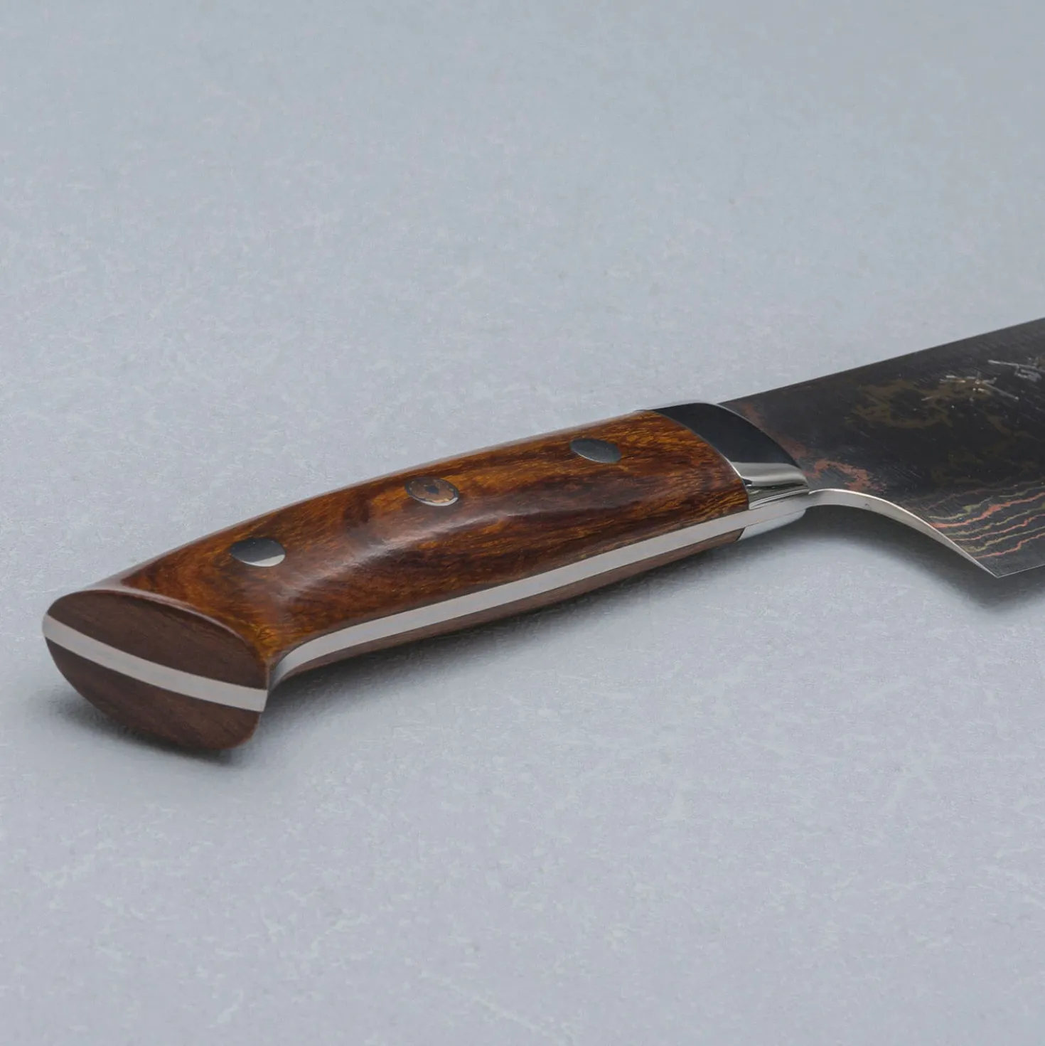 Takeshi Saji Rainbow Aogami Ironwood Nakiri