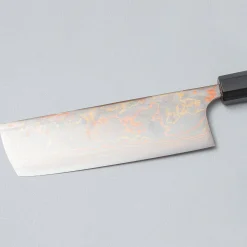 Takeshi Saji Rainbow Aogami Wa Nakiri 17 cm