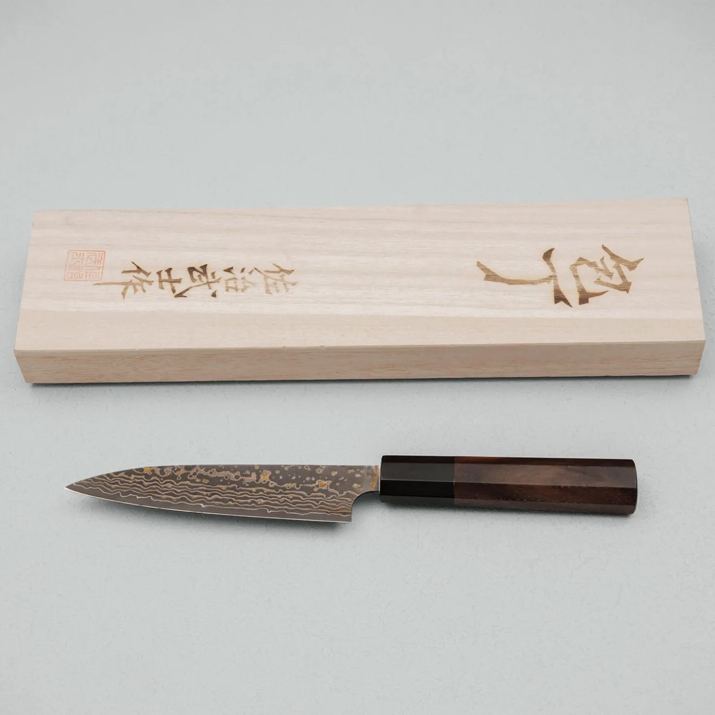 Takeshi Saji Rainbow Nickel VG10 Petty 13 cm
