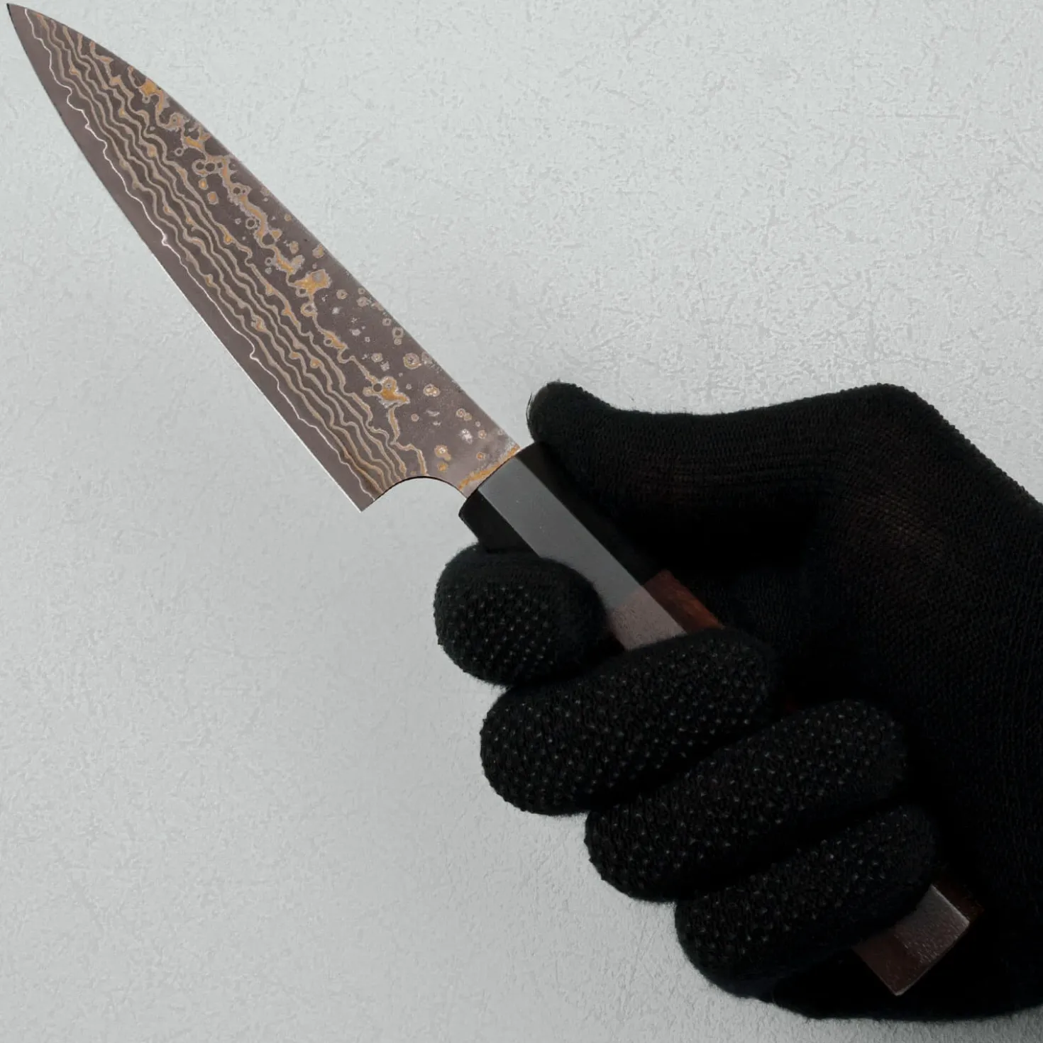Takeshi Saji Rainbow Nickel VG10 Petty 13 cm