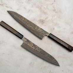 Takeshi Saji Rainbow Nickel VG10 Gyuto 24 cm