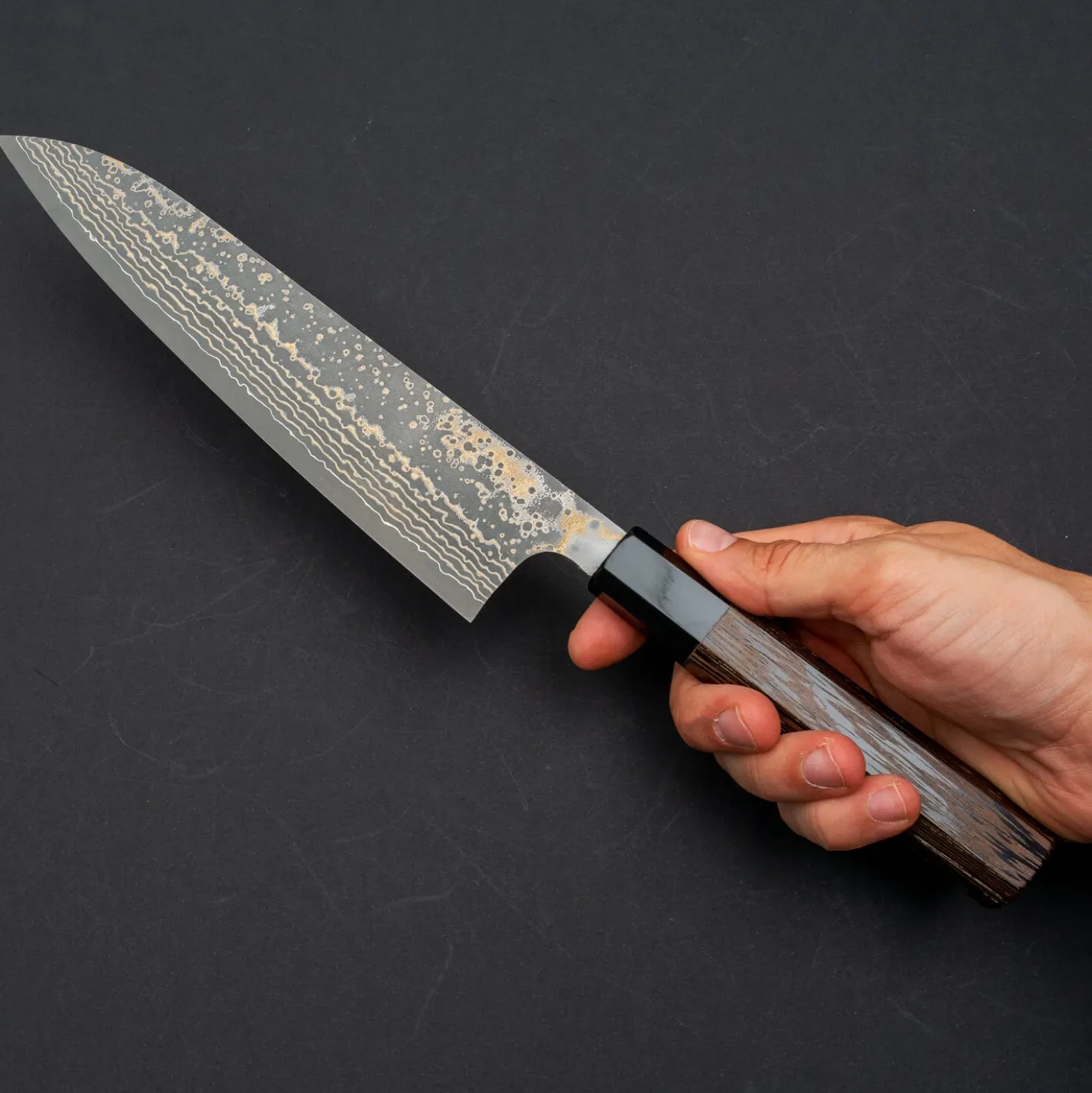 Takeshi Saji Rainbow Nickel VG10 Gyuto 21 cm