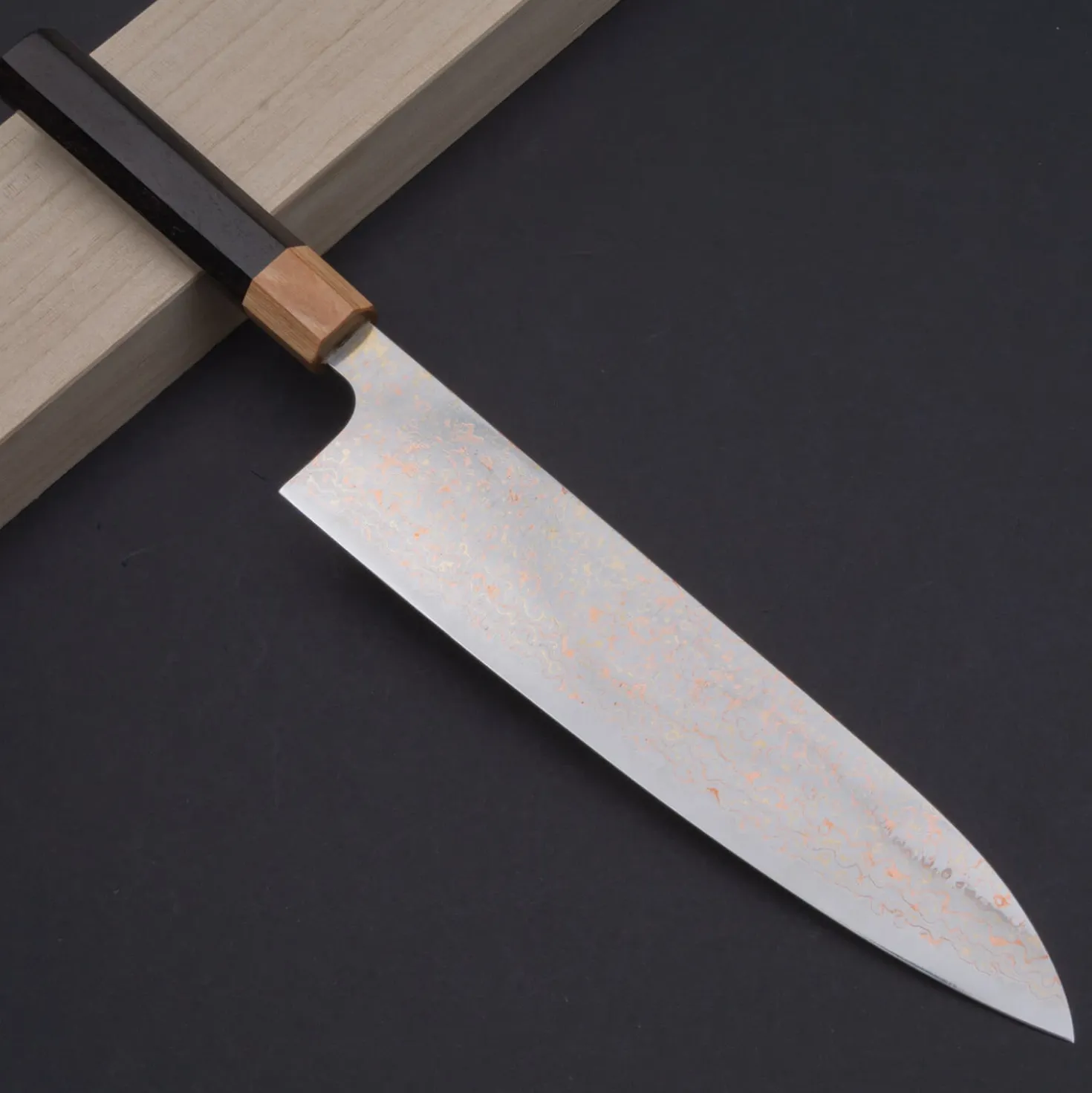 Takeshi Saji Rainbow VG10 Gyuto 24 cm