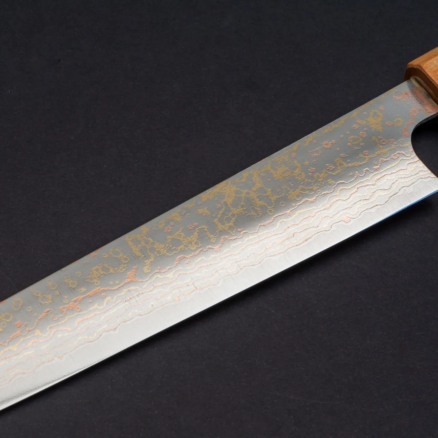 Takeshi Saji Rainbow VG10 Sujihiki 24 cm