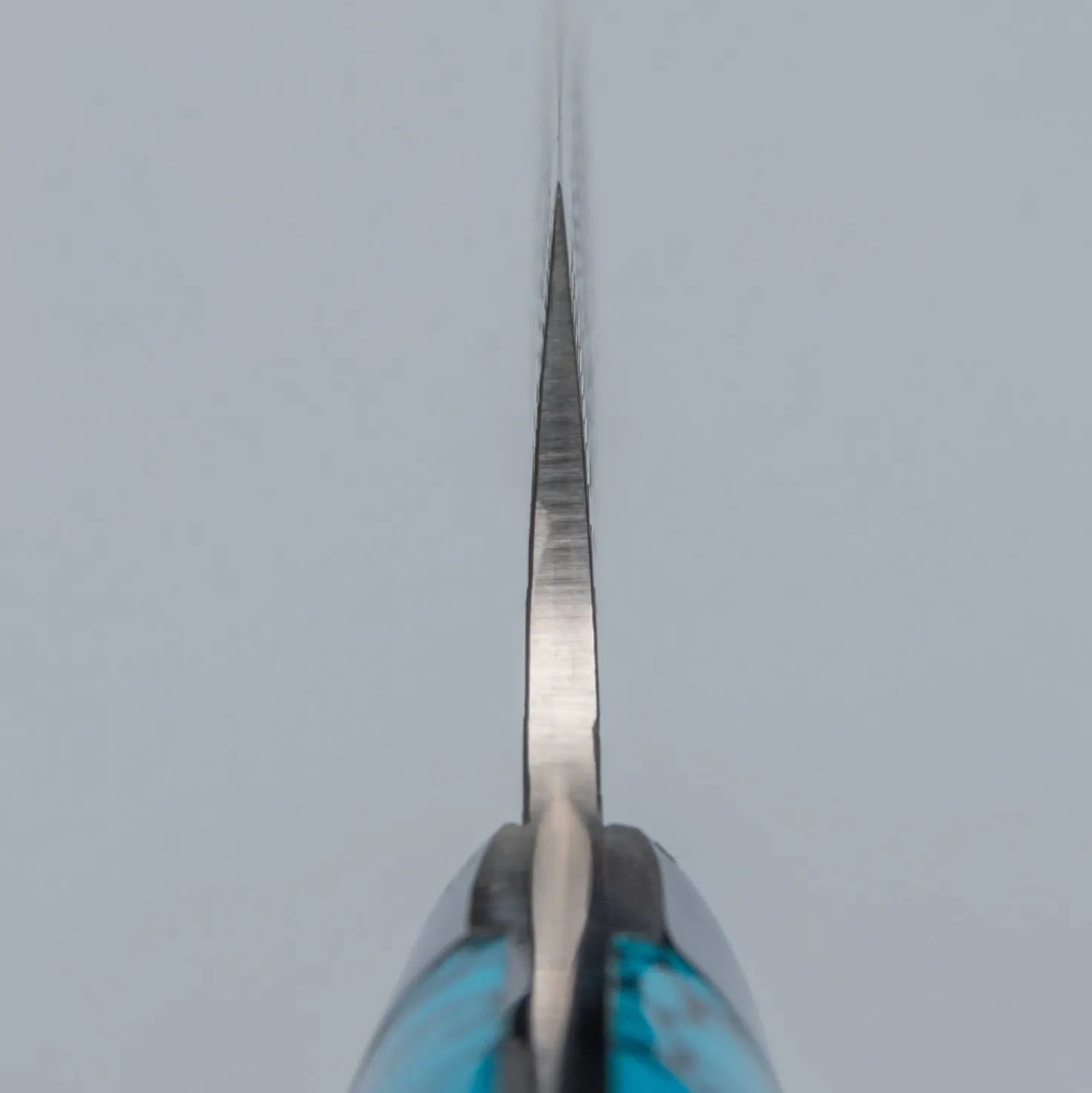 Takeshi Saji R2 Damast Turquiose Petty 13 cm