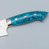 Takeshi Saji R2 Damast Turquiose Petty 15 cm