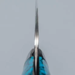 Takeshi Saji R2 Damast Turquiose Petty 15 cm