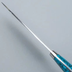 Takeshi Saji R2 Damast Turquiose Petty 15 cm