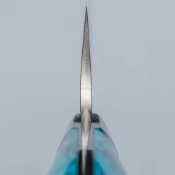 Takeshi Saji R2 Damast Turquiose Sujihiki 24 cm